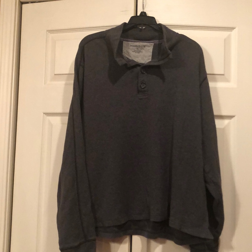 Madison XL Mens Pullover 4 Button Sweater